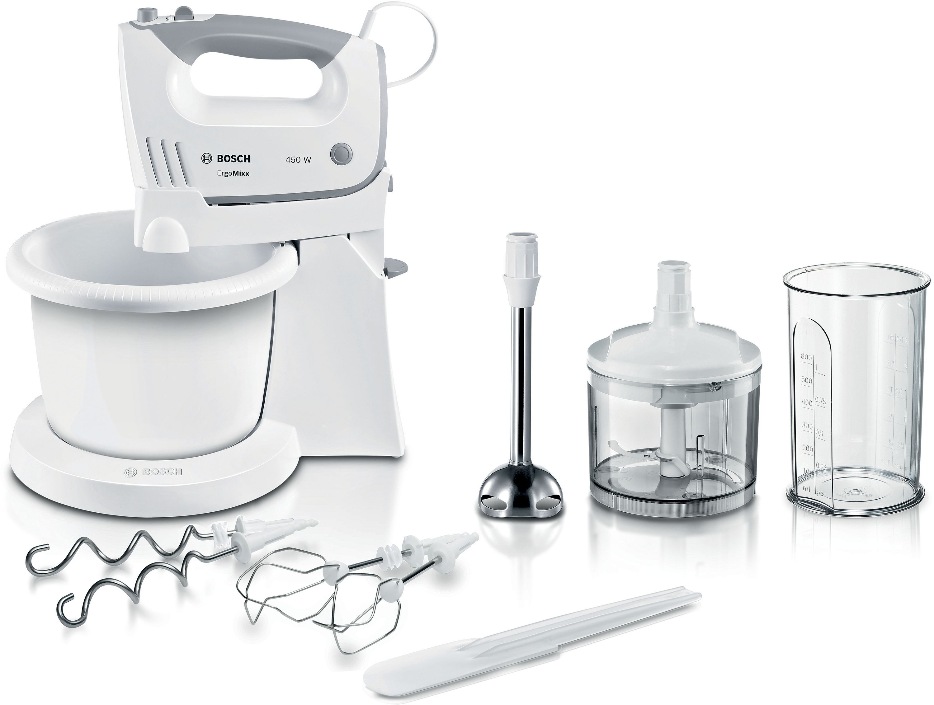 Bosch MFQ36490 Stand Mixer - 450W - White