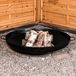 Merkloos Tuhaard Madrid - Inclusief handvatten - Diameter 79 cm - Zwart