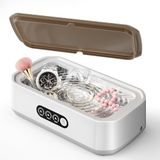 GlasFlength Ultrasone reiniger, 49 kHz, 640 ml, grote capaciteit, 40 W, voor brillen, met 3 modi, voor horloges, sieraden, cosmetica