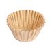 500 Petits Fours 500 stuks – capsules 'Petits Fours' 50 g/m² Ø 2,4 x 2 cm Natural Perg Antivet