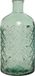 Decoris vase recycled glass - D14 x H28 cm - light green