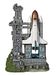 Nobby Aqua Ornaments ruimteschip met startramp led 17 x 13,5 x 24,8 cm
