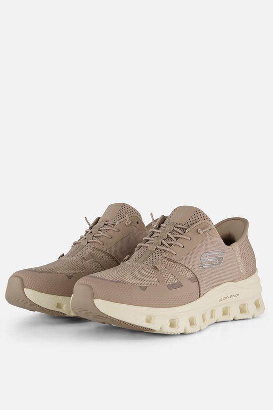 Skechers Slip-ins Glide Step Instappers beige - Maat 39
