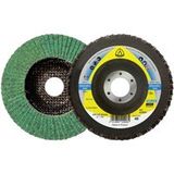 KLINGSPOR 322832 schuurmopplaat SMT 636, 125 x 22,23 mm, 10 stuks. Korrel: 60, gebogen