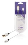 Konig König Data & Oplaadkabel Apple 2M - Wit