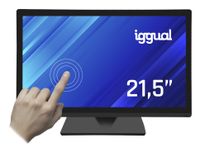 iggual Moniteur POS MTL21PX 54,6 cm (21.5") Full HD Écran tactile Noir