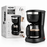 other Amerikaans koffiezetapparaat, elektrisch filterkoffiezetapparaat, 680W 1,2L, stofzuigsysteem, warmteonderhoud 40 minuten