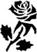 Kreul Fantasy Tattoo Sjabloon Roos