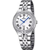 Festina F16867/8 Dames Polshorloge Zilverkleurig Staal Analoog Quartz