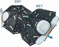 Floss & Rock Paraplu, Space 3D - 54 cm x Ø 60 cm - Change de couleur !