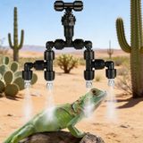 Merkloos Reptile Mister Set of 15 Square Misting Nozzles - 360 Degree Adjustable