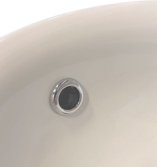 Wiesbaden Porta Hoekfontein - 35x35x14.5cm - Wit