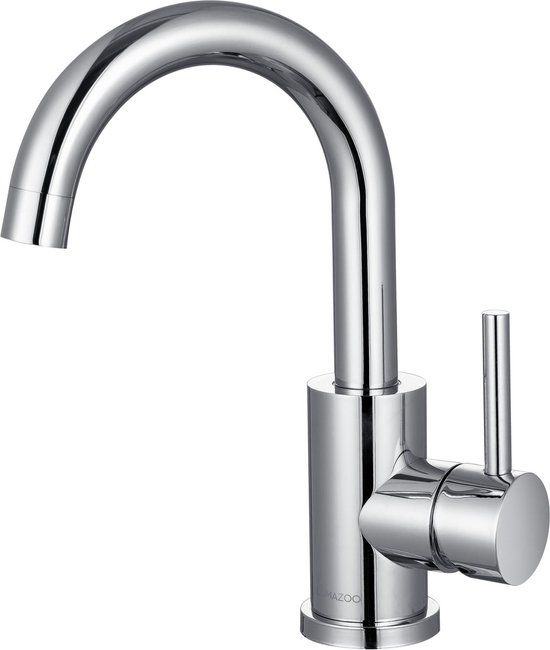 Lomazoo Wastafelkraan Cupid - Chroom - Modern - RVS - 3 jaar garantie