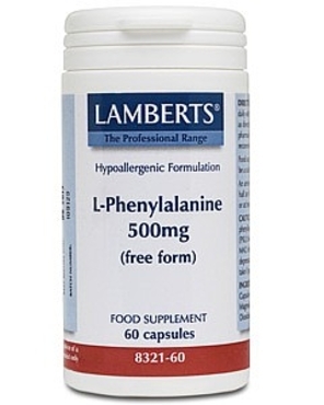 Lamberts L phenylalanine 500 mg 60 cap
