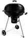 Barbecue à charbon - Grill rond 57 cm - Avec couvercle et roues - Noir