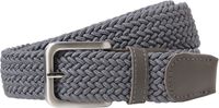 JACK&JONES JACSPRING WOVEN BELT NOOS Ceinture Turbulence Polyester