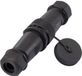 TRU COMPONENTS 1094580 Ronde connector adapter Stekker, recht, Bus, recht Totaal aantal polen: 3 1 stuk(s)