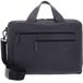 LEONHARD HEYDEN Leren business tas met laptopvak Den Haag RV-Aktenmappe 2 Fächer 6750 Grau antraciet