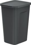 Keden COMPACTA Q PLUS Afvalemmer - 50 liter - Zwart