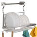 ESYLIFE RVS Schaalrek Organizer met Afvoerbord, Zilver