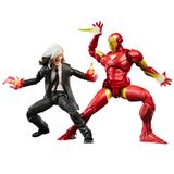 Marvel Legends Series Iron Man (Extremis) en Marvel's Mandarin, Avengers Comics-verzamelactiefiguren van 15 cm