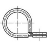 TOOLCRAFT 137629 Buisbeugel Klemmen 15 mm Galvanisch verzinkt staal 100 stuk(s)