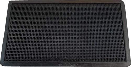 Textiles SAR Rubber Door Mat Spikes - 35 x 60 cm - Black