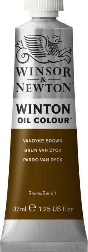 Winsor & Newton Winton Olieverf - Vandyk Brown - 37 ml