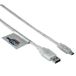 Hama USB Type A-Mini B Kabel 1,8 m Transparant