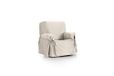 Eysa Somme Protect Waterdichte en ademende bankovertrek, 100% polyester, ecru, 80-120 cm