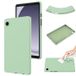 Samsung Étui Samsung Galaxy Tab A11 en silicone liquide - Vert