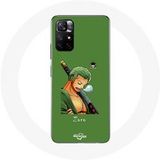 Maniacase Hoesje voor Xiaomi Redmi Note 11s 5G One piece Manga zwaard Zoro