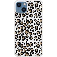 Apple iPhone 13 Leopard Verstevigd hoesje met sublimatie bedrukking