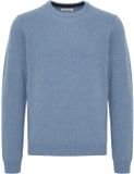 Casual Friday Trui CFKarl Schemerblauw Katoen Ronde Hals Lange Mouw Maat M