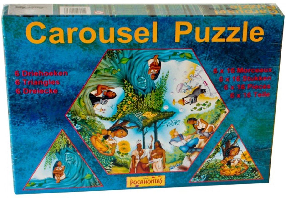 Disney Carousel puzzel Pocahontas