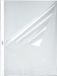 Herlitz Hamelin SAS Gestructureerde showhoes, A4, 0,055 mm, Transparant, Plastic, 10 stuks