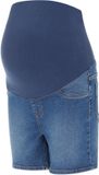 MAMALICIOUS MLAMY SKINNY MEDIUM BLUE SHORTS V. Dames Bermuda shorts S Katoen