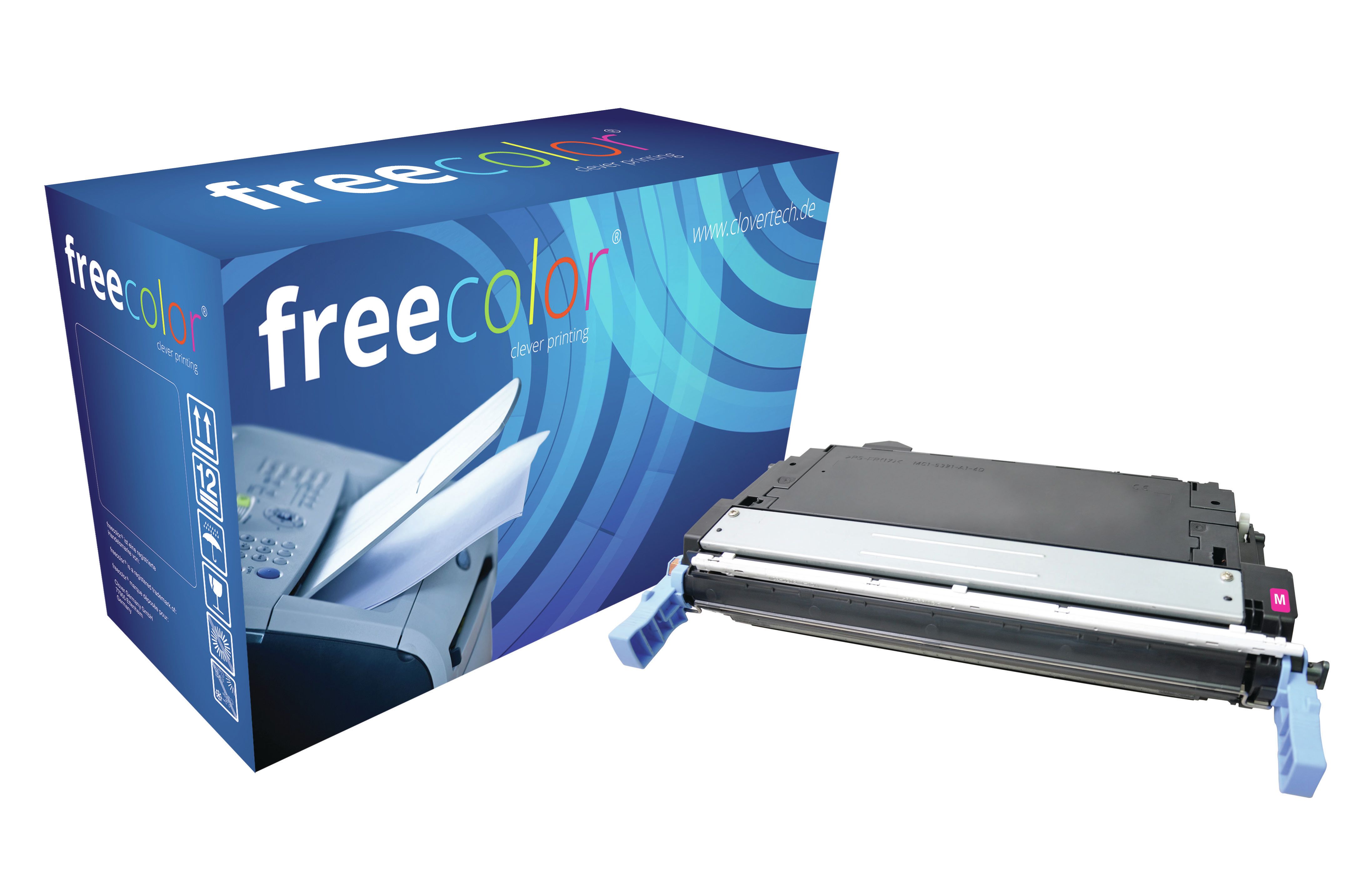 Freecolor HP 643A (Q5953A) Magenta Toner Cartridge - 10,000 Pages
