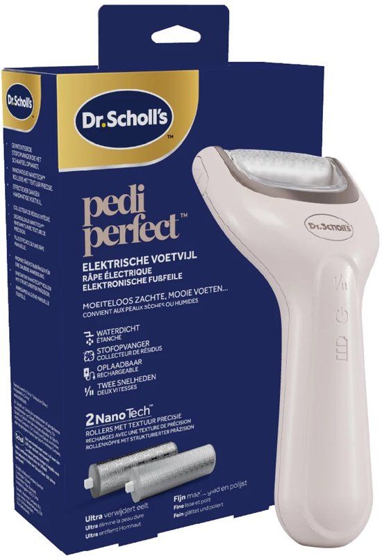 Dr. Scholl's Pedi Perfect Elektrische Voetvijl met Nano Technologie