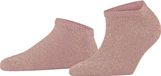 FALKE Shiny kort eenkleurig lyocell sneakersokken enkelsokken dames roze - maat 39-42