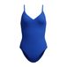 Speedo Solid V-neck One Piece dames Badpak
