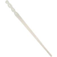 Chris Rubin Jade Hair Stick Haarspeld - White Marble (18 cm)