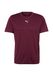 PUMA Functioneel shirt 'Tad Essentials' wijnrood / wit