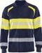Blåkläder 3438-1726 Multinorm Piqué polo Marineblauw/Geel maat M