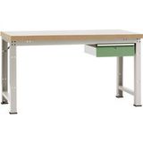 Manuflex WP5407.6011 Werkbank Reseda groen (RAL 9010)