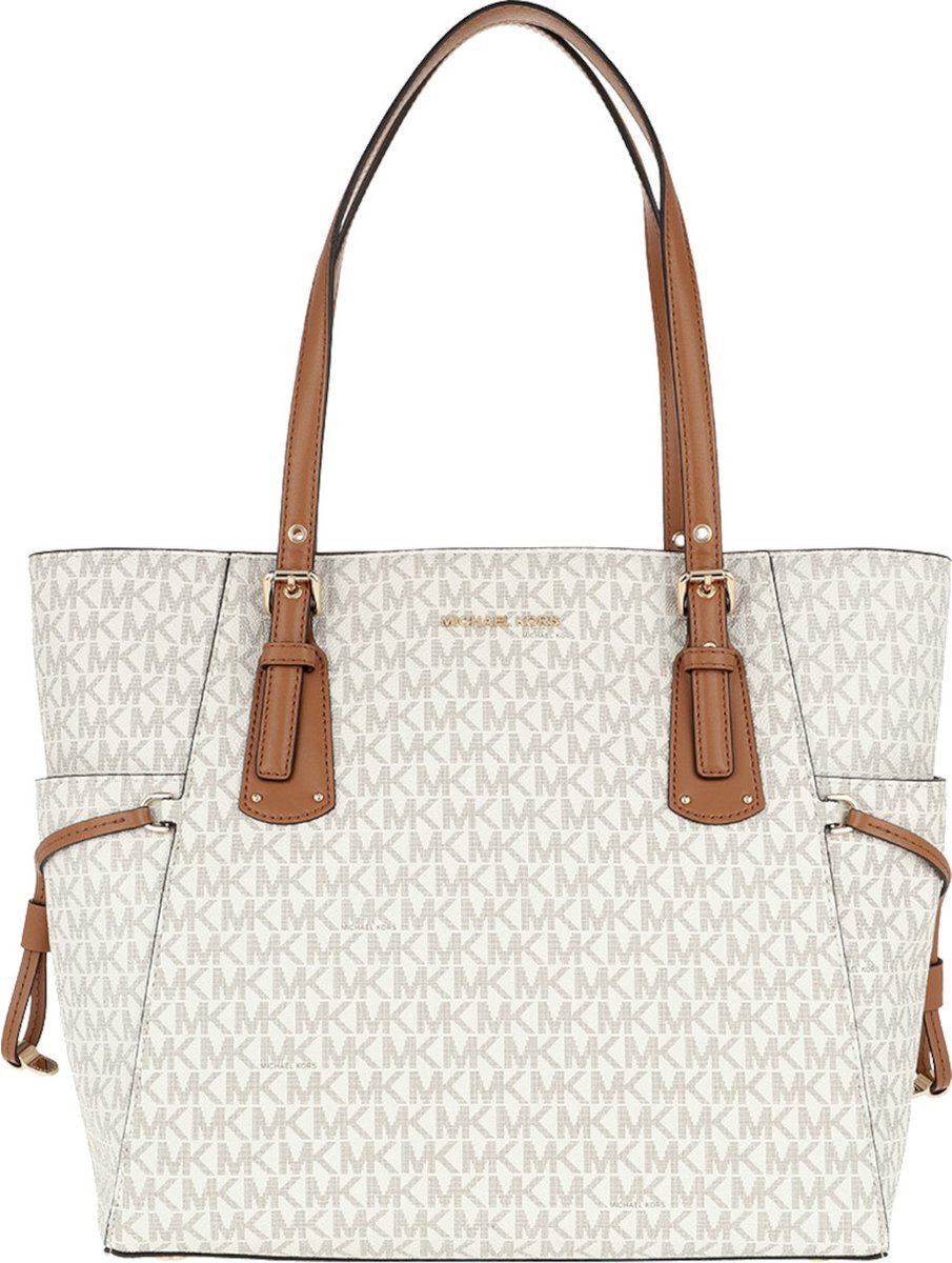 Michael Kors Schoudertas Voyager - print