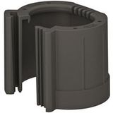 OBO Bettermann GmbH & Co. KG OBO 129 TB M40 SW Rohrendtülle teilbar metrisch M40 PE schwarz 2047979 (Inhalt 1 Stück)