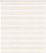 Zebra rolgordijn 125x100 cm stofbreedte 120,9 cm marmerbeige