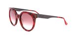 Italia Independent I I MOD 0801 COMBO Rouge acétate 52/23/140 FEMME Lunettes de soleil