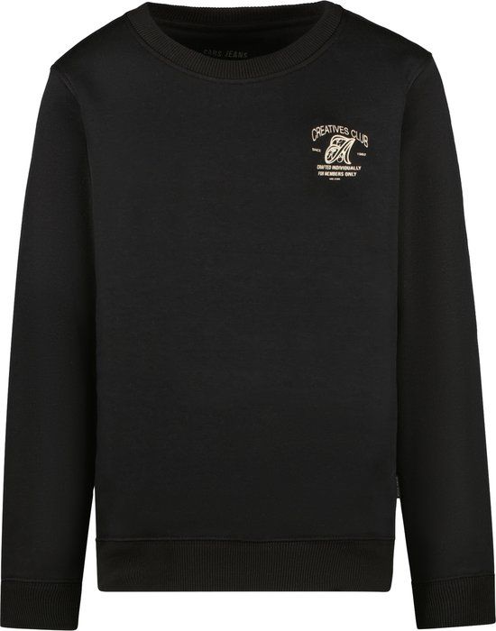 Cars Jeans Sweater Creato jr. - Jongens - Zwart - Maat 116